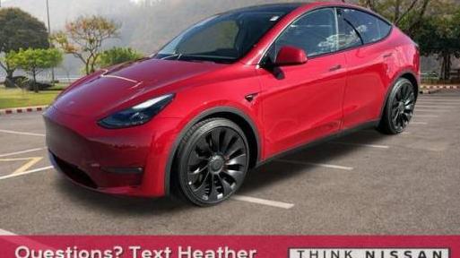 TESLA MODEL Y 2022 7SAYGDEFXNF340965 image